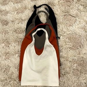 UO Out From Under Jackie Seamless Halter Bra Tops Pack of Four SIZE SMALL